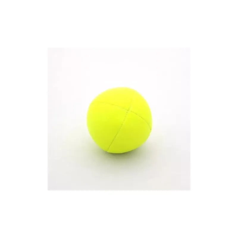 Végkiárusítás Play ECO bőr zsonglőrlabda 65mm, 120gr, uv sárga