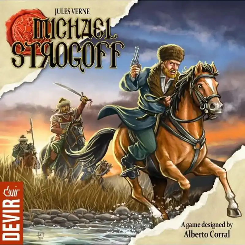 Olcsóbb Michael Strogoff társasjáték, angol nyelvű