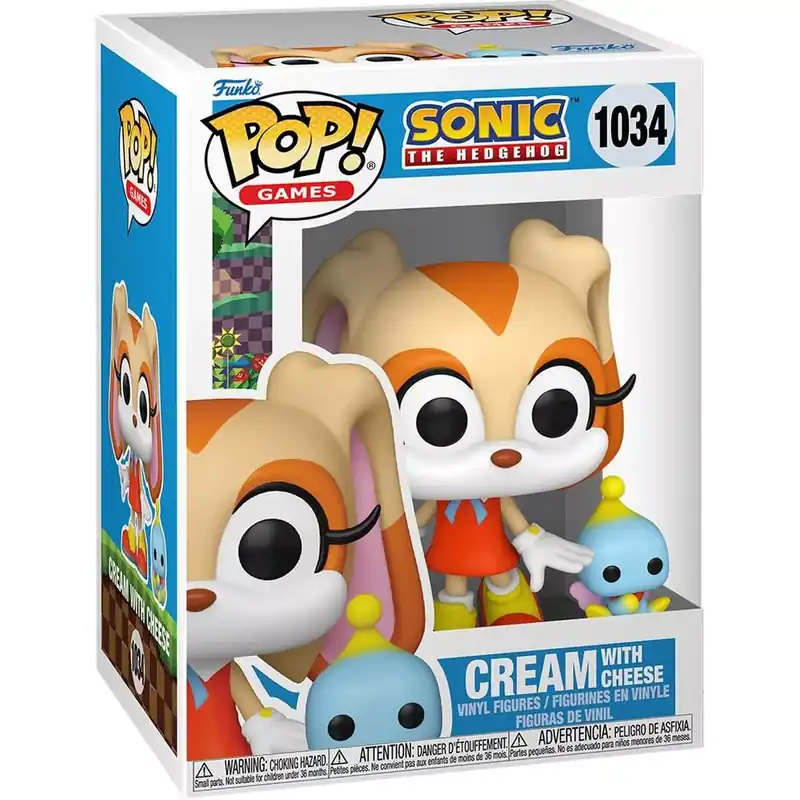 Funko POP!&Buddy Sonic - Cream with Cheese figura Korlátozott ajánlat