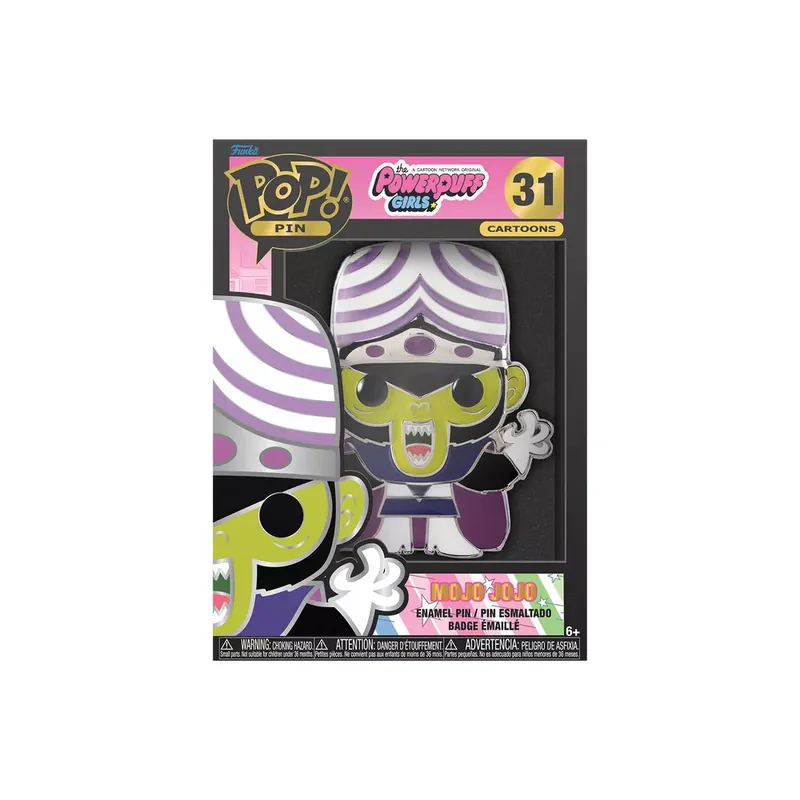 Funko POP! Cartoons Powerpuff Girls - Mojo Jojo Enamel pin Kedvezmény