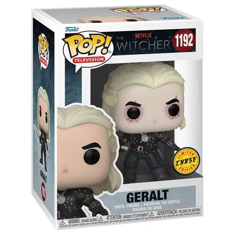Funko POP! TV The Witcher - Geralt figura (chase) Legjobb ár