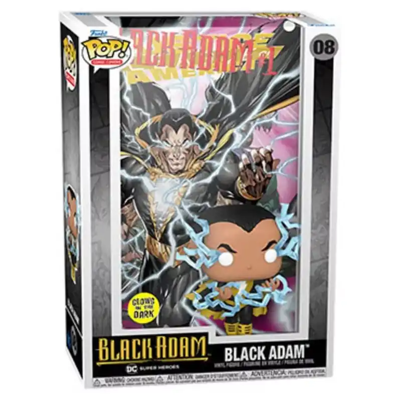 Funko POP! Comic Cover DC Black Adam (GW) figura 8 Expressz kézbesítés