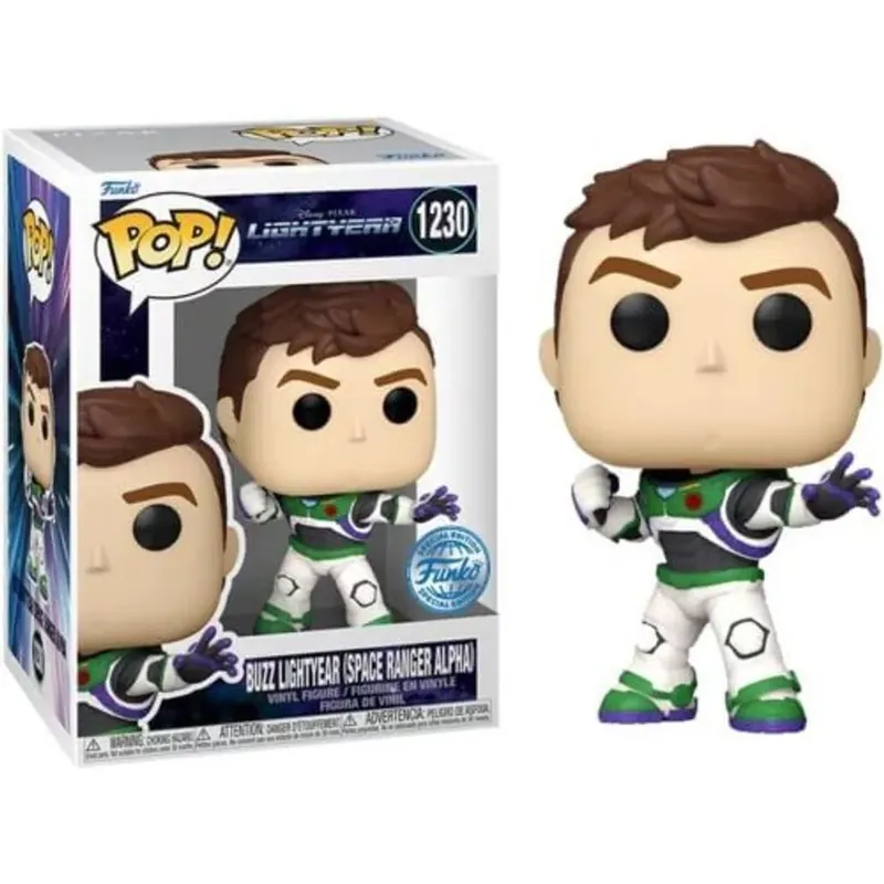 Funko Pop! Lightyear - Buzz Lightyear (Space Ranger Alpha) figura 1230 Biztonságos vásárlás