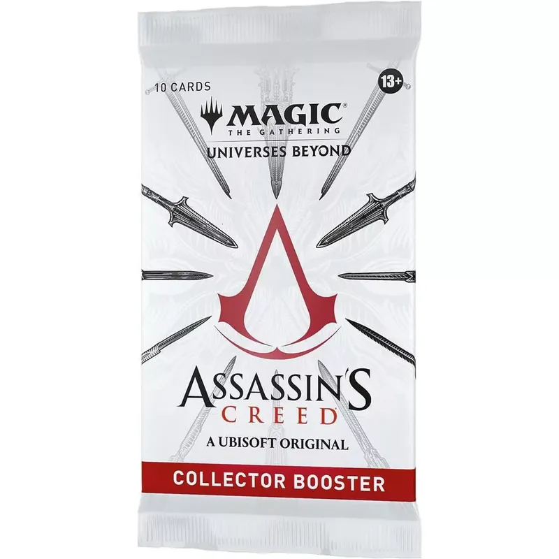 Ajánlat Magic The Gathering Assassin‘s Creed Collector‘s Booster gyűjtői kártya