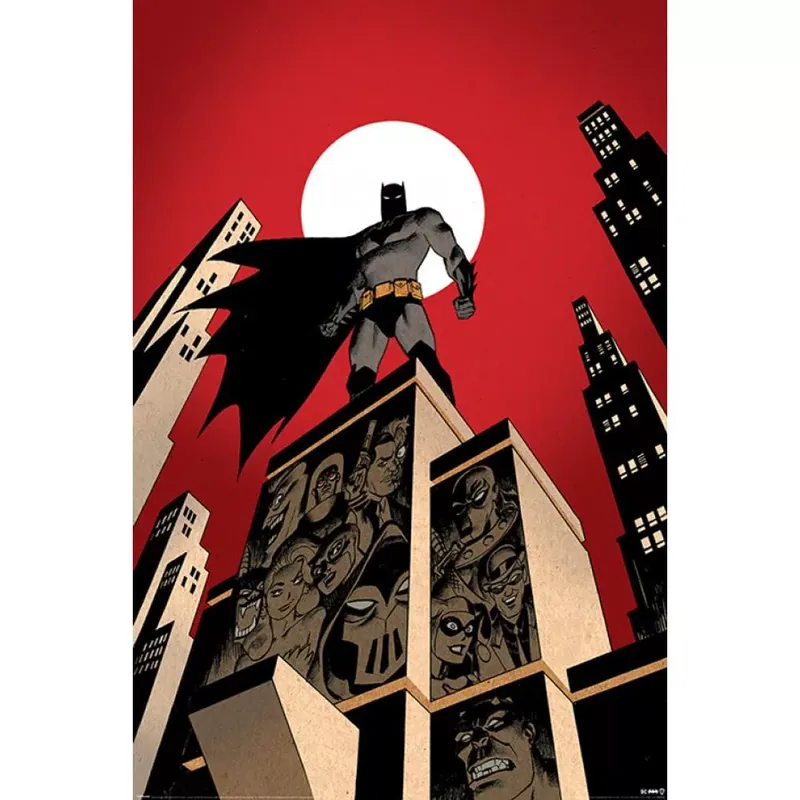 The Batman (Villian Skyline) maxi poszter Olcsó