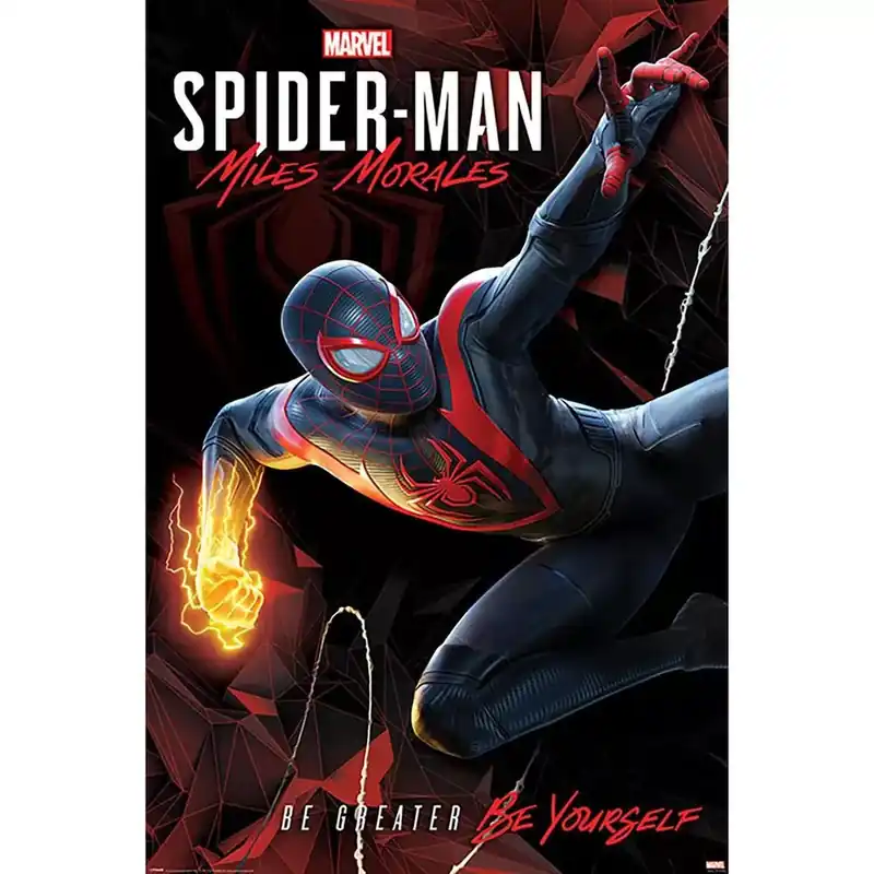 Spider-Man Miles Morales (Cybernetic Swing) poszter Vásárlói kedvenc