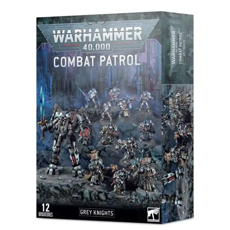 Expressz kézbesítés Warhammer 40000 Combat Patrol Grey Knights minifigurák