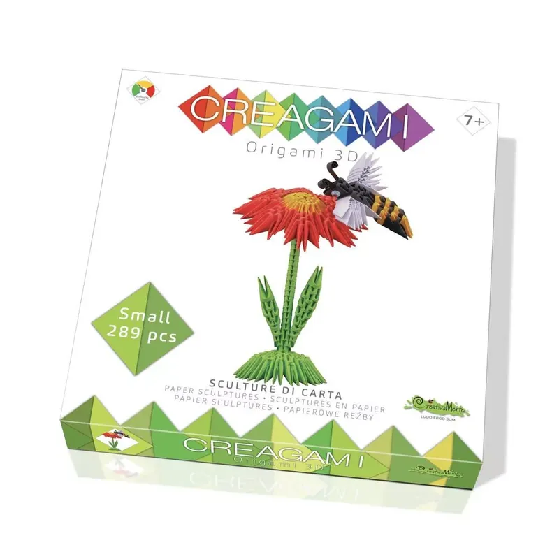 Újdonság Creagami -3D origami készlet, Méhecske (kicsi)