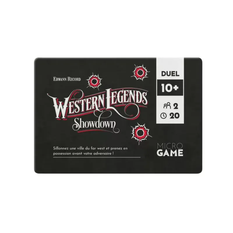 Biztonságos fizetés Western Legends Showdown Micro Game társasjáték, angol nyelvű
