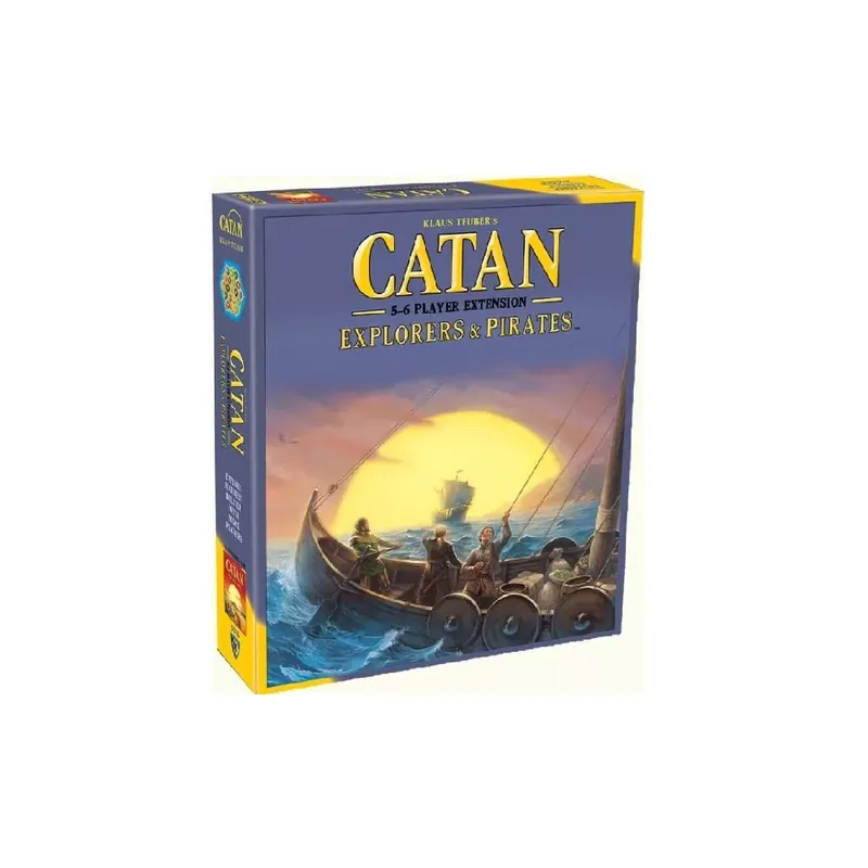 Korlátozott ajánlat Catan - Explorers and Pirates, 5-6 fős kiegészítő társasjáték, angol nyelvű
