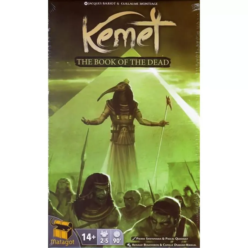 Kemet Blood & Sand Book of the Dead kiegészítő, angol nyelvű Akció