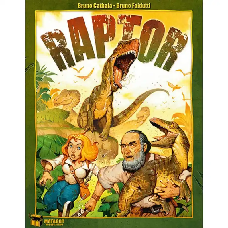 Biztonságos fizetés Raptor társasjáték, angol nyelvű