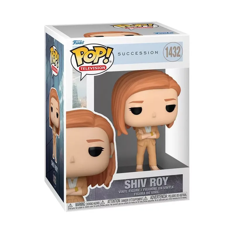 Funko POP! TV Succession - Shiv Royfigura Árcsökkenés