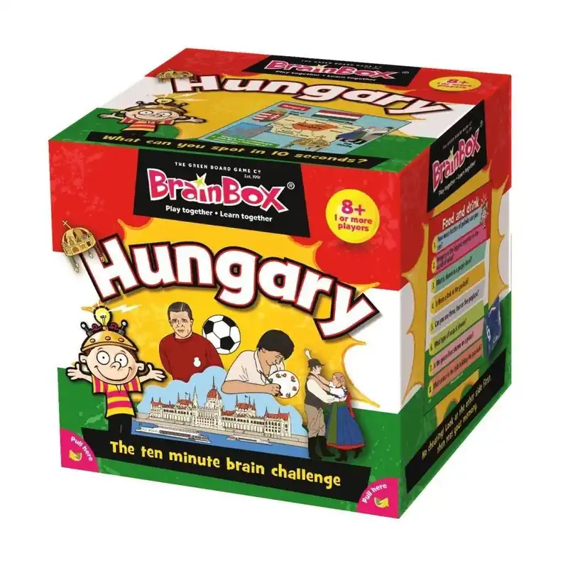 Brainbox - Hungary társasjáték Exkluzív ajánlat