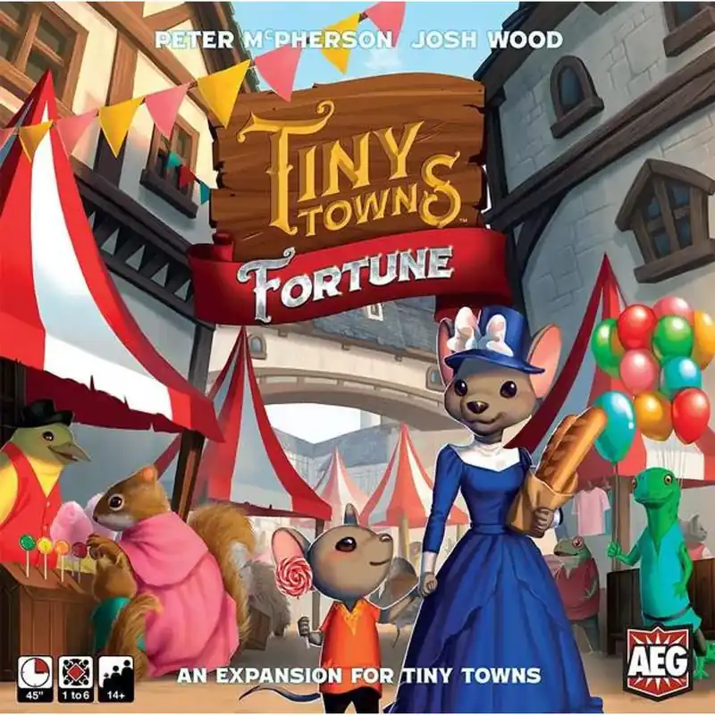 Tiny Towns társasjáték Fortune kiegészítő, angol nyelvű Vedd meg online