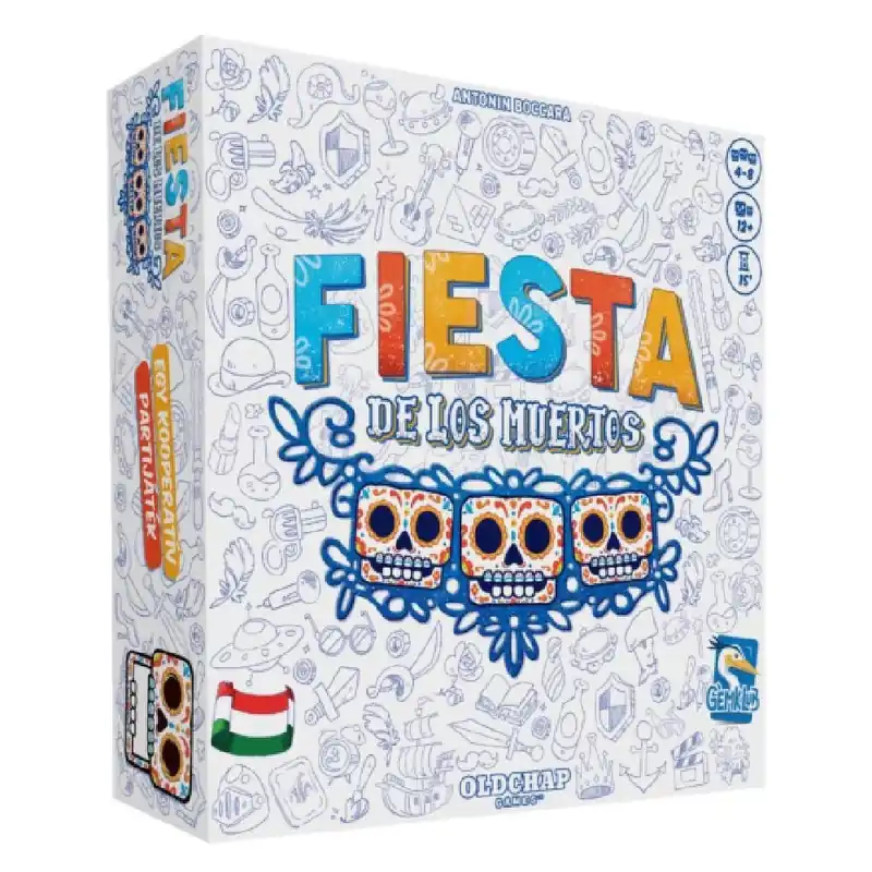 Akció Fiesta de los Muertos társasjáték