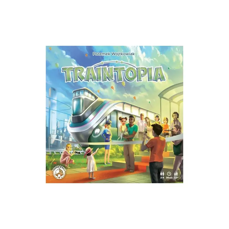 Olcsóbb Traintopia, társasjáték, angol nyelvű
