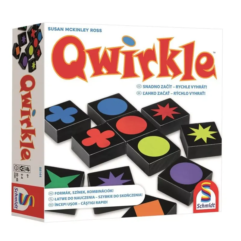 Azonnal elérhető Qwirkle - Formák, színek, kombinációk! társasjáték