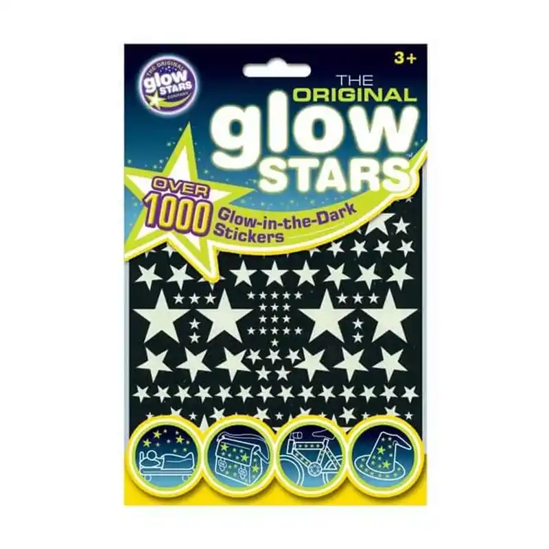 Glowstars 1000 db-os foszforeszkáló csillagszett Szuper akció
