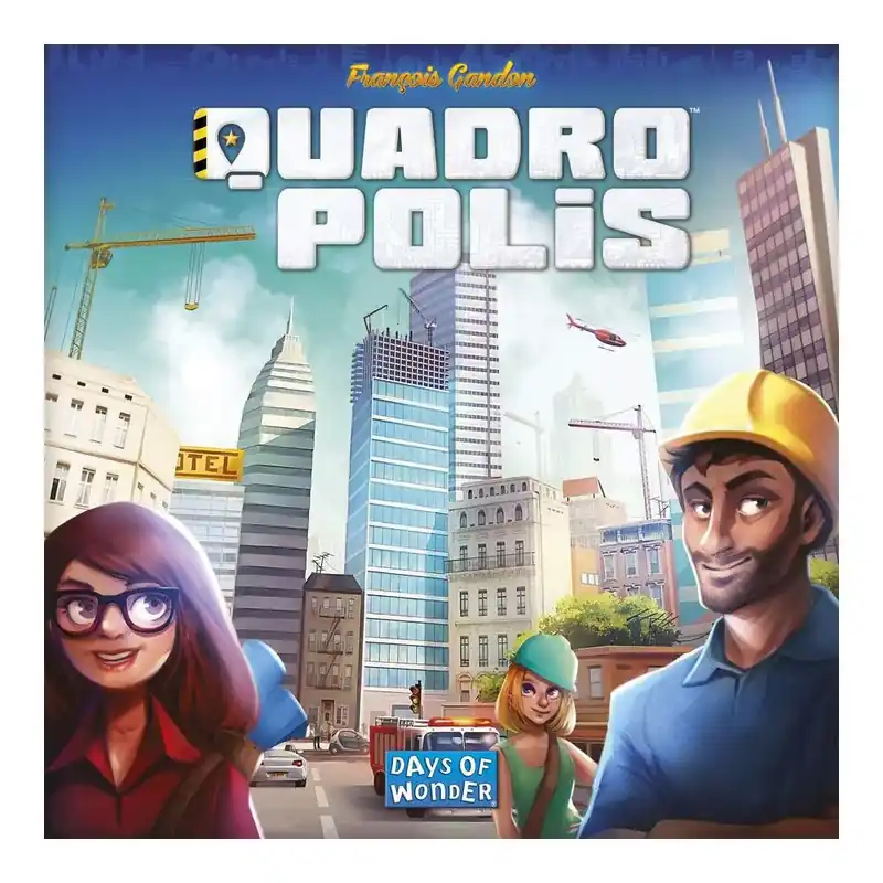 Szezonális akció Quadropolis társasjáték, angol nyelvű