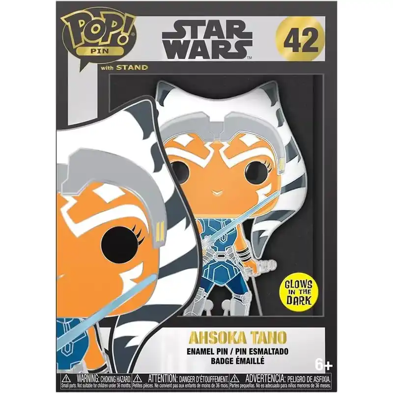 Kihagyhatatlan ajánlat Loungefly Star Wars Ashoka Pin kitűző