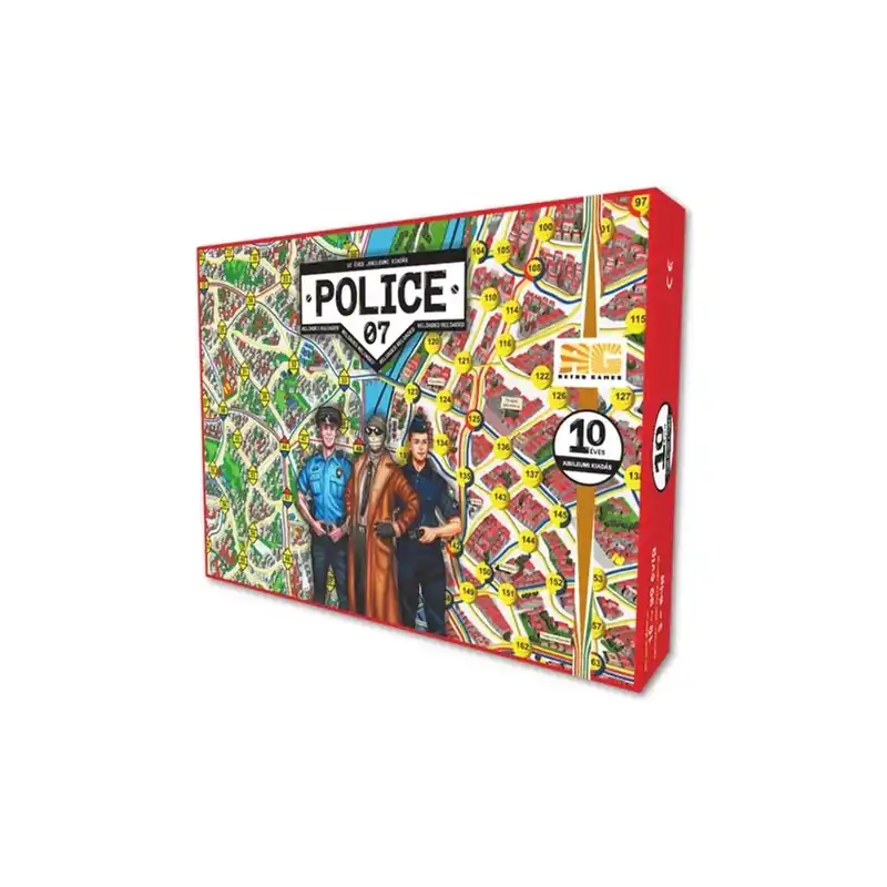 Police 07 Reloaded társasjáték Gyors szállítás