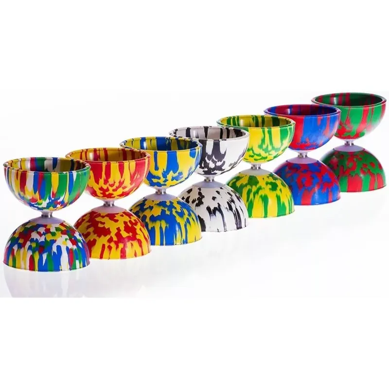 Play Rainbow diabolo, 105mm, 260g, fehér-fekete Azonnal elérhető