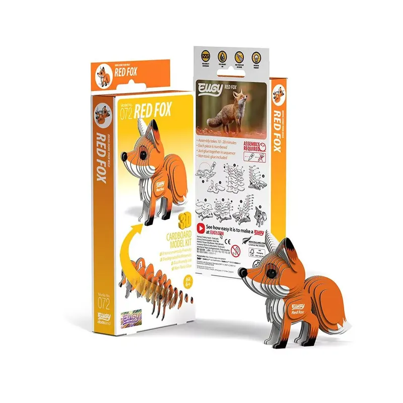 EUGY Róka 3D puzzle Rendeld meg most