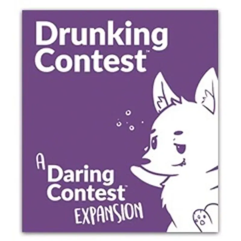 Daring contest társasjáték Drinking kiegészítő, angol nyelvű Csak ma