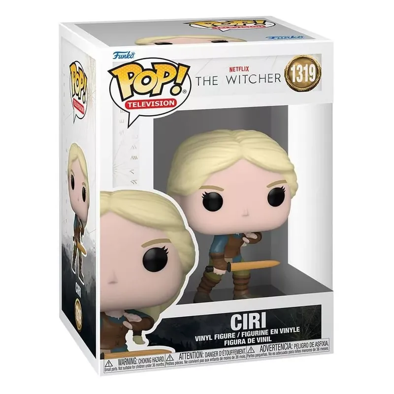 Akciós ár Funko POP! TV The Witcher - Ciri w/sword figura