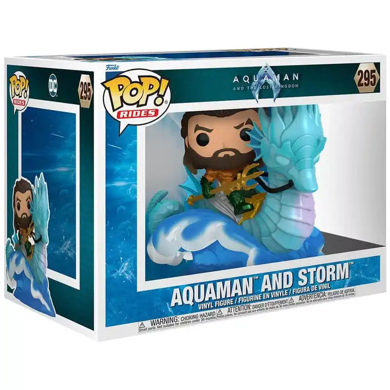 Funko POP! Deluxe Aquaman and the Lost Kingdom - Aquaman on Storm figura Vedd meg online