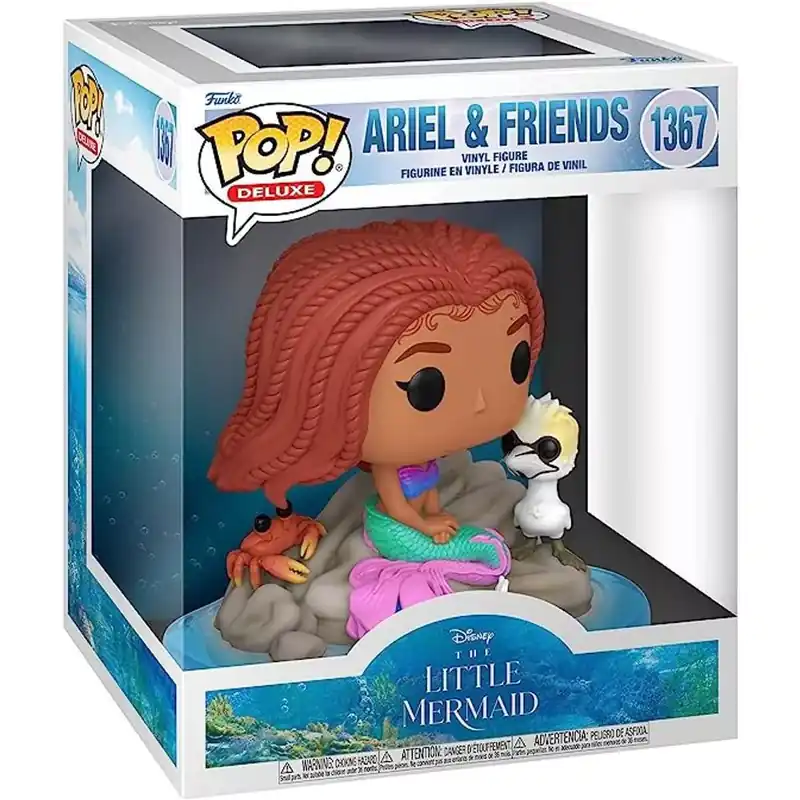 Funko POP! Deluxe The Little Mermaid (2023) - Ariel & Friends figura 1367 Végkiárusítás