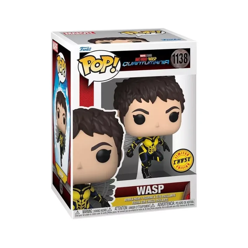 Funko POP! Marvel Ant-Man and the Wasp Quantumania - Wasp figura chase Biztonságos vásárlás