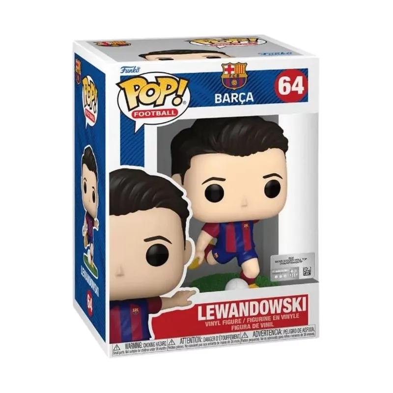 Azonnali szállítás Funko POP! Football Barcelona - Lewandowski figura 64