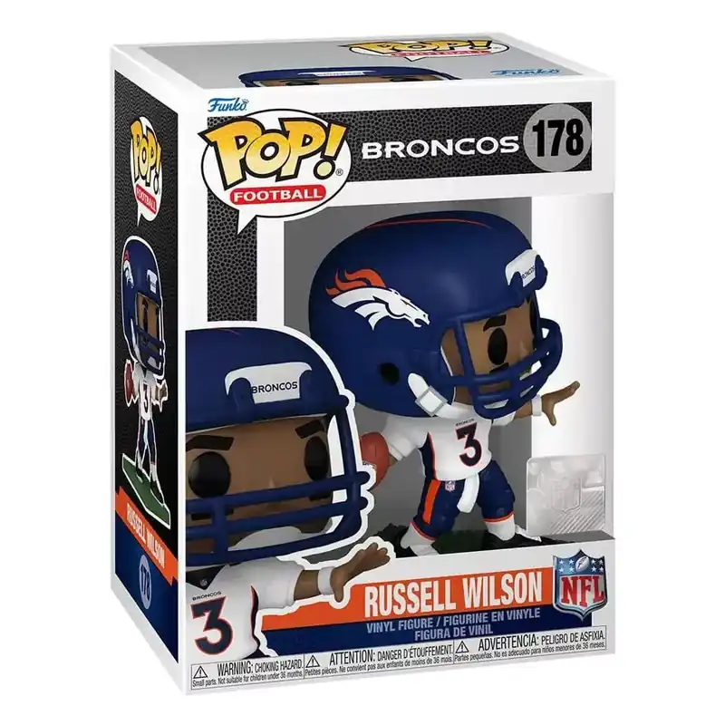 Szuper akció Funko POP! NFL Broncos - Russell Wilson figura