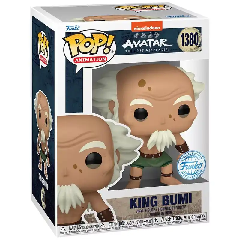 Prémium Funko POP! Animation Avatar The Last Airbender - King Bumi figura