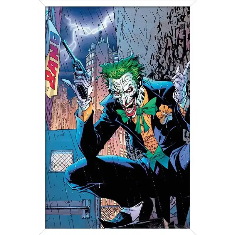Árengedmény Joker (BANG) keretezett poszter
