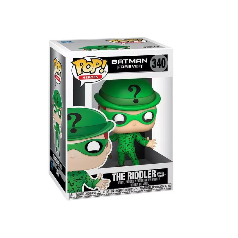 Funko POP! Heroes Riddler figura 340 Árcsökkenés