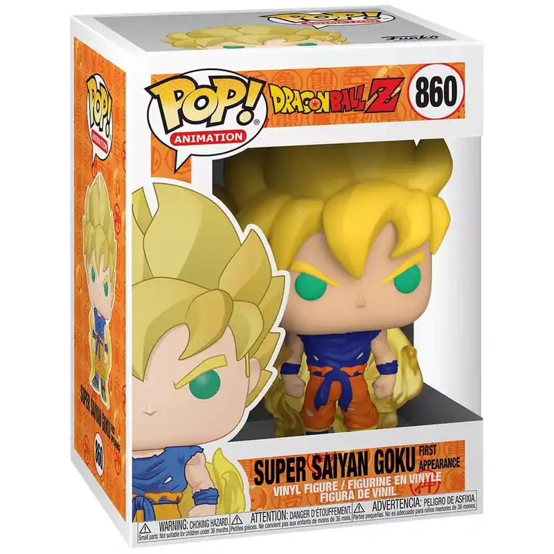 Azonnali szállítás Funko POP! Animation Dragon Ball Z - Super Saiyan Goku figura 860