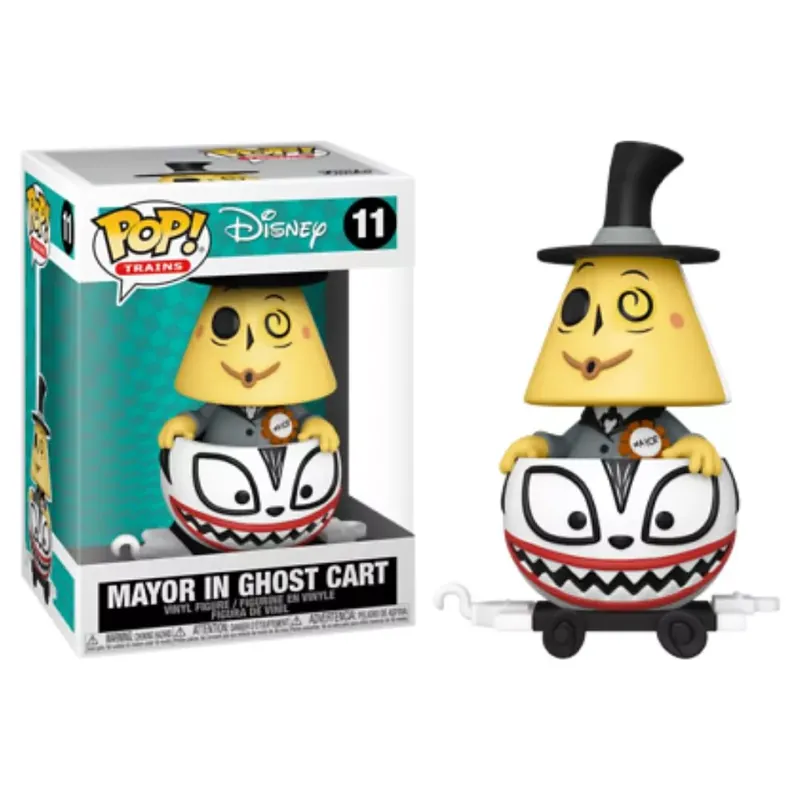Funko POP! Nightmare Before Christmas - Mayor in Ghost Cart figura 11 Árengedmény