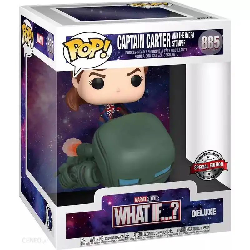 Funko POP! Deluxe Anything Goes - Captain Carter & Hydro figura 885 Biztonságos fizetés