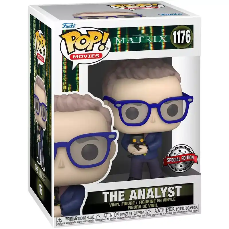 Funko POP! Movies The Matrix 4 - The Analyst figura 1176 Végkiárusítás