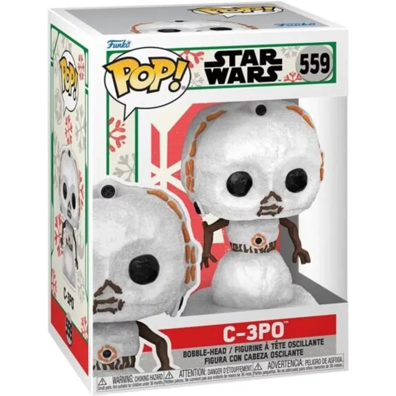 Funko POP! Holiday Star Wars C-3PO (SNWMN) figura 559 Vedd meg online