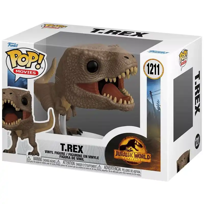 Kihagyhatatlan ajánlat Funko POP! Movies Jurassic World 3 - T.Rex figura 1211