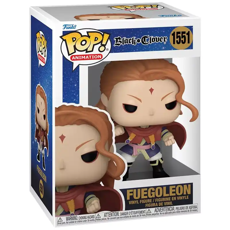 Funko POP! Animation Black Clover - Fuegoleon figura 1551 Csak ma