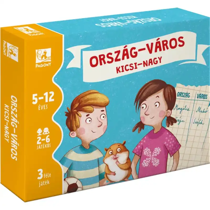 Akciós ár Ország-város, kicsi nagy kártyajáték