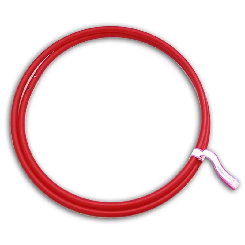 Árcsökkenés Play Hullahopp karika, 16mm vastag cső, 80cm, piros