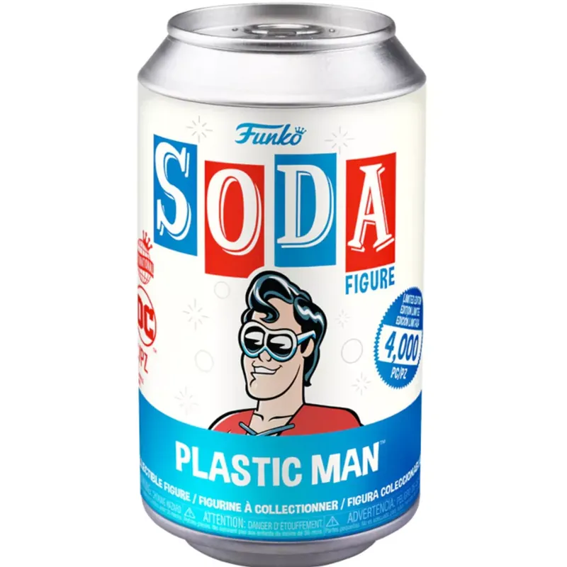 Legkelendőbb Funko Soda DC Comics - Plastic Man figura
