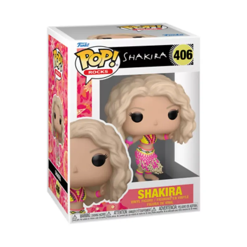 Korlátozott ajánlat Funko POP! Rocks Shakira (Waka Waka) figura 406