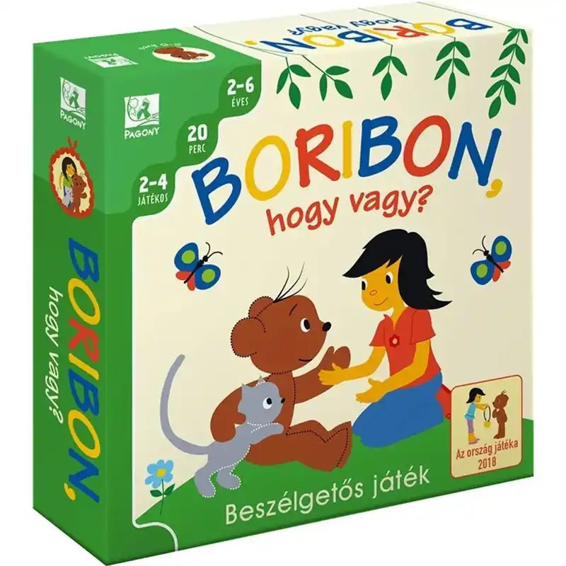 Akció Boribon, hogy vagy? társasjáték